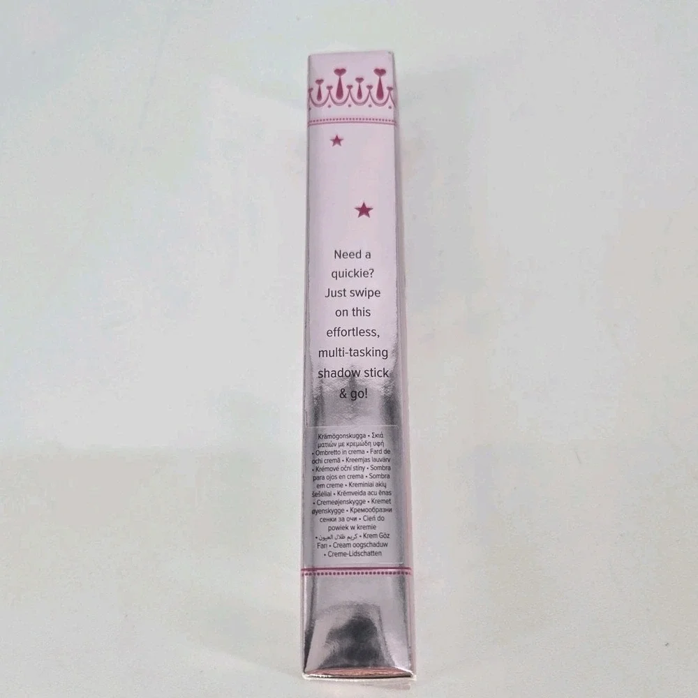 Too Faced Quickie Queen Cream Eyeshadow Stick Chocolate Sprinkles NIB 1.5g Brown
